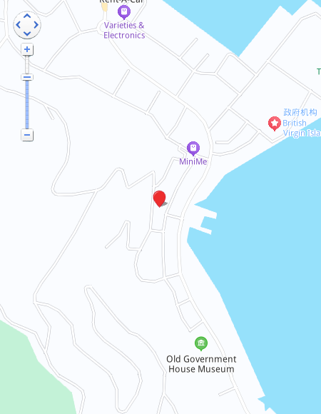 英属维尔京群岛地图图像