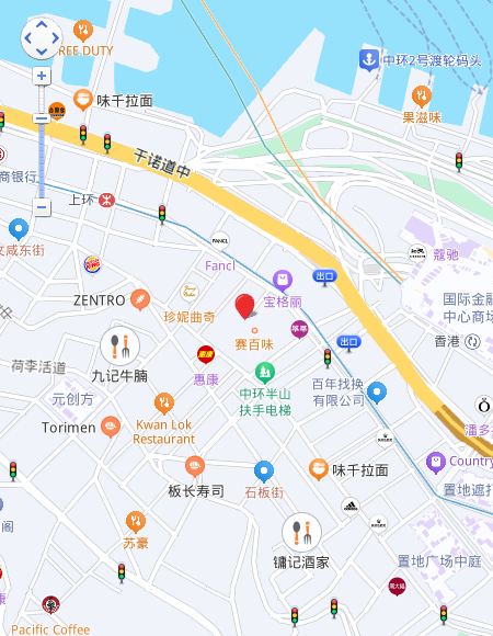 香港地图图像