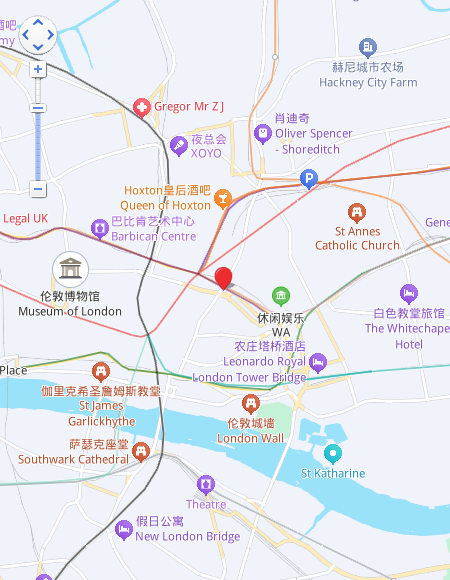 伦敦城市地图图像